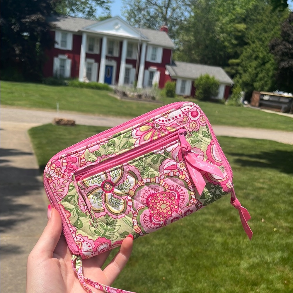 Vera Bradley wristlet wallet